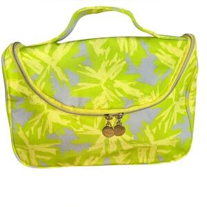 Estee Lauder Lime and Yellow Cosmetic Bag
